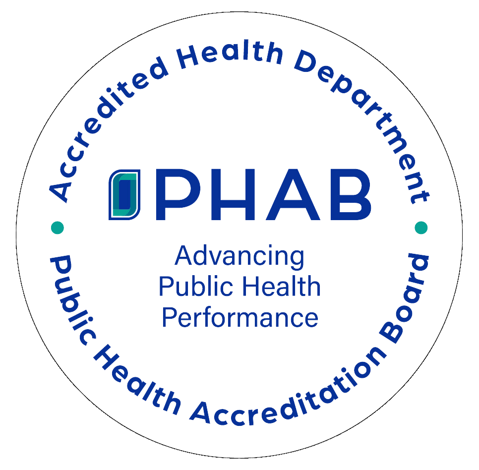 PHAB Accredited Health Department Seal