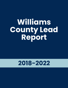 Williams County Lead Report Cover 2018-2022